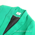 Ladies polyster fashion blazer